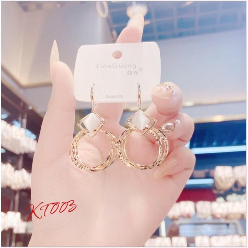 Khuyên tai đẹp phong cách hq