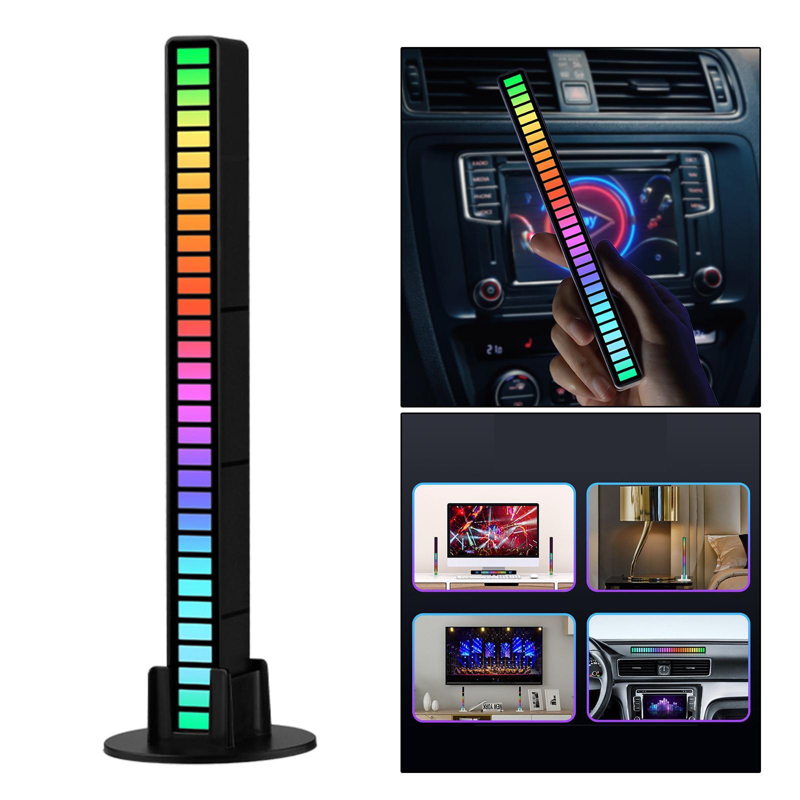 2X Voice Control RGB Light Color Change for Car Gaming DJ