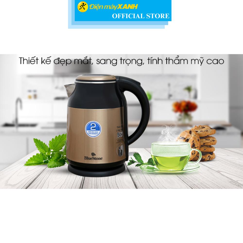 Bình đun siêu tốc BlueStone 1.8 lít KTB-3369 - Hàng Chính Hãng