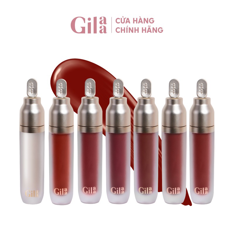 Gilaa Son Kem Lì, Dưỡng Ẩm Cho Môi Căng Mọng Plumping Lip Serum 3.8g #02 VENUS