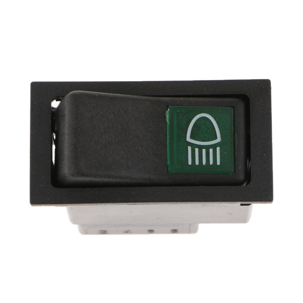 5X Single Gear 2-Pin Truck Car Rocker Switch High End Switch