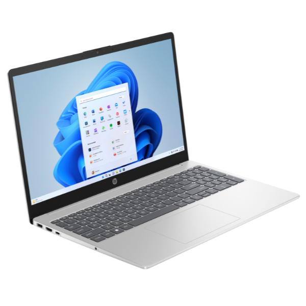 Laptop HP 15 fd-0235TU 9Q970PA (Core i5-1334U/ 16GB/ 512GB/15.6 inch FHD/ Windows 11/ Natural silver) - Hàng chính hãng