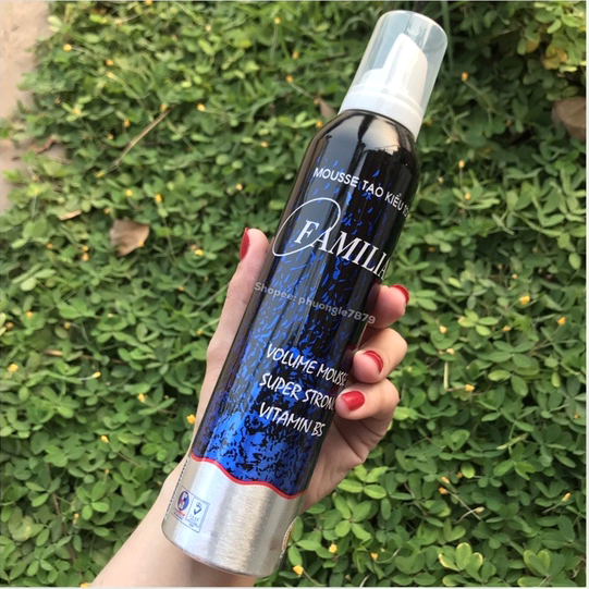 Mousse Tạo Kiểu Tóc Familiar Giữ Nếp Mạnh 250ml
