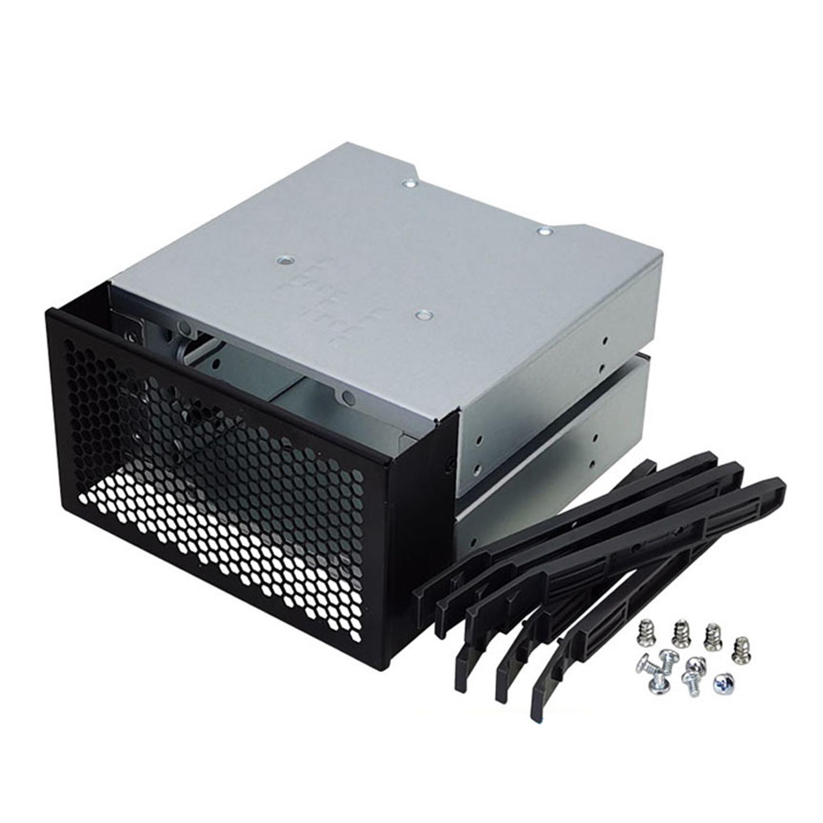 3 Bay 3.5" HDD  Cage Rack SAS   Disk Tray Caddy