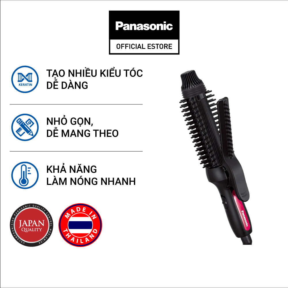 Máy uốn, duỗi và tạo kiểu tóc Panasonic EH-HT45-K645 - Hàng Chính Hãng