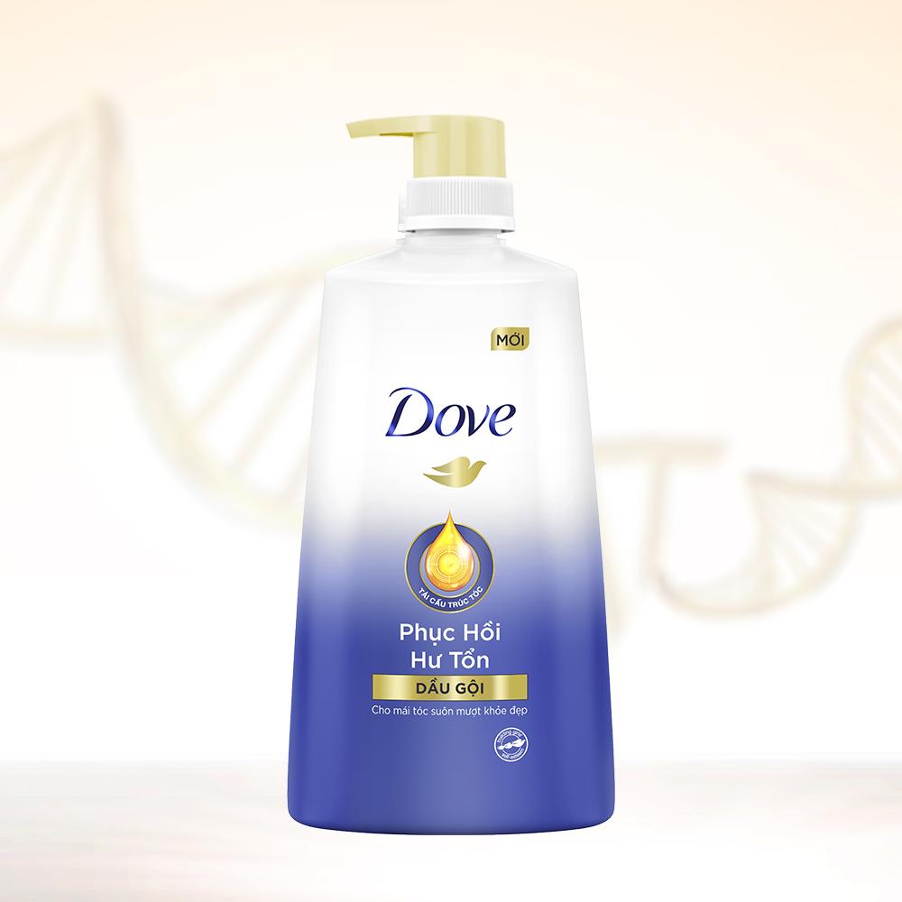 Dầu Gội Dove Phục Hồi Hư Tổn Damage Repair Shampoo 640g(621ml)