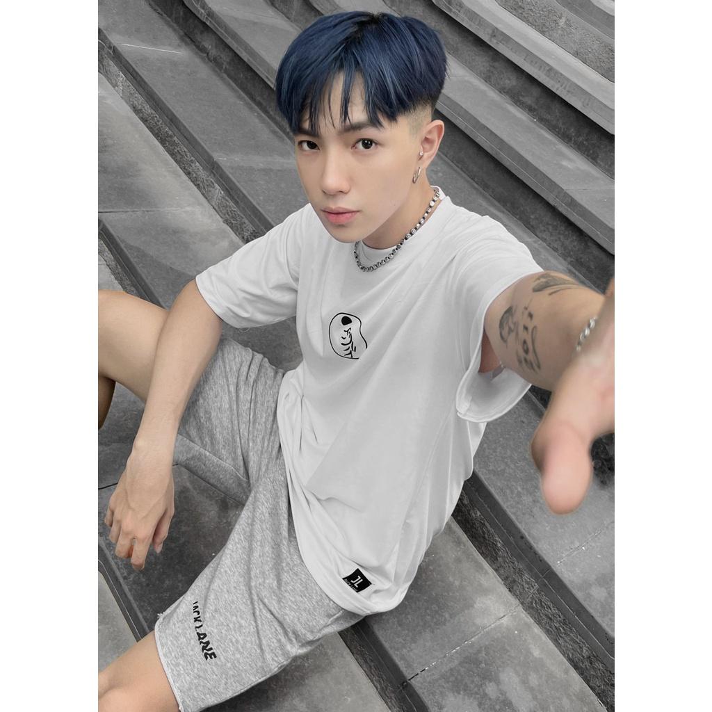 Áo Phông Oversize JackLane Signature, Áo Thun Cổ Tròn Unisex JACKLANE