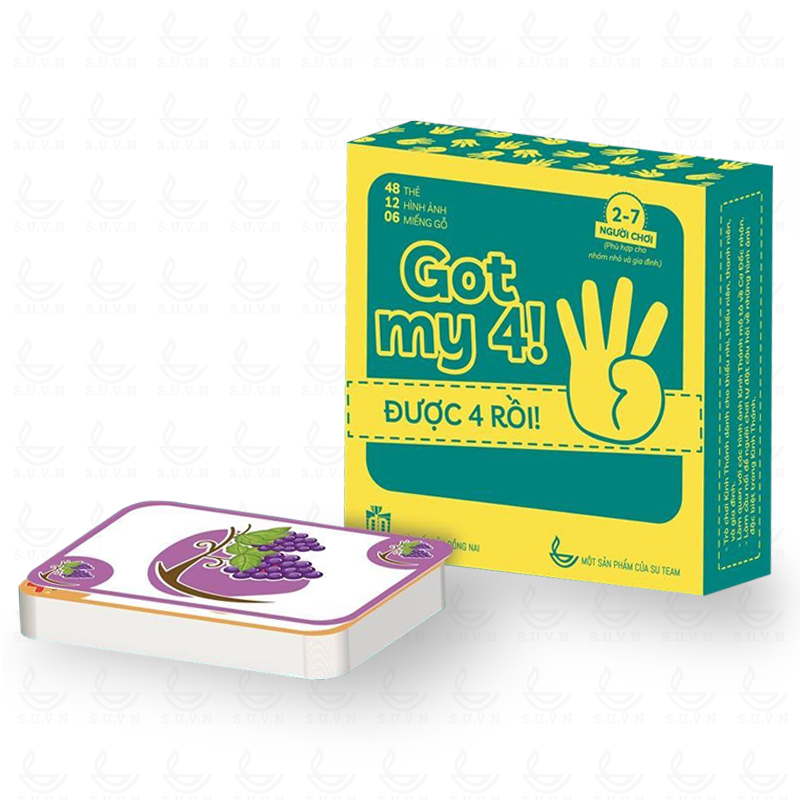 Bộ trò chơi Kinh Thánh GOT MY 4! ĐƯỢC 4 RỒI