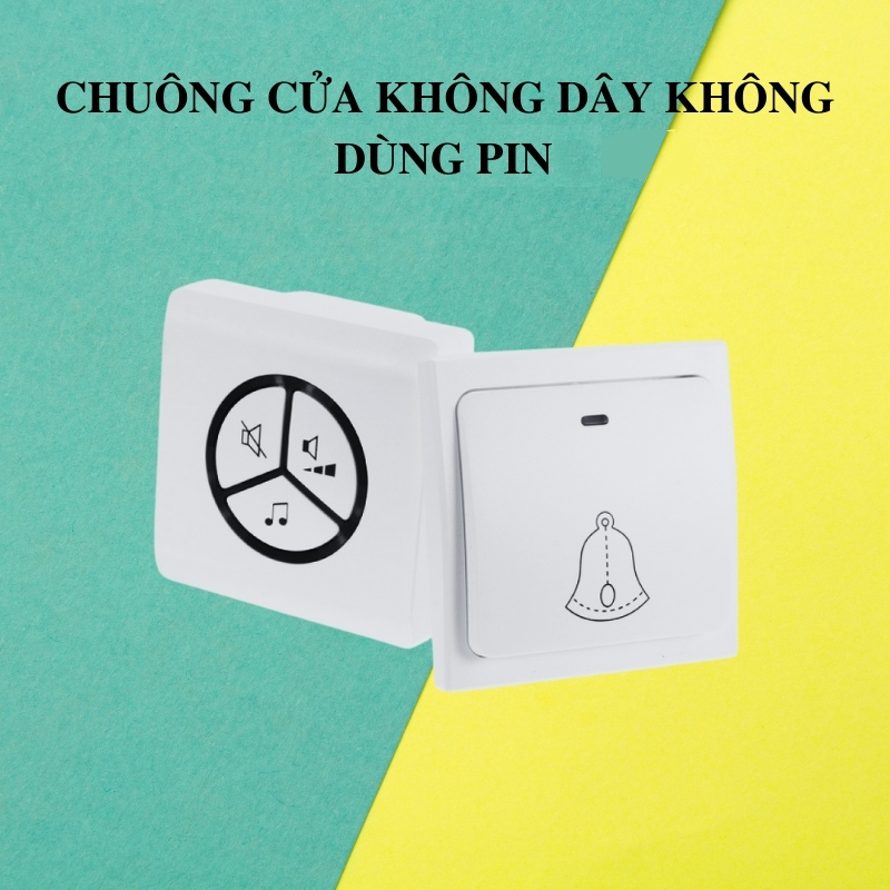 Chuông Cừa Báo Khách Thông Minh Không Dây Chống Nước