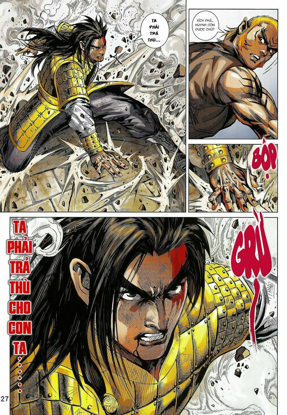 xuân thu mãnh sĩ chapter 13.2 14