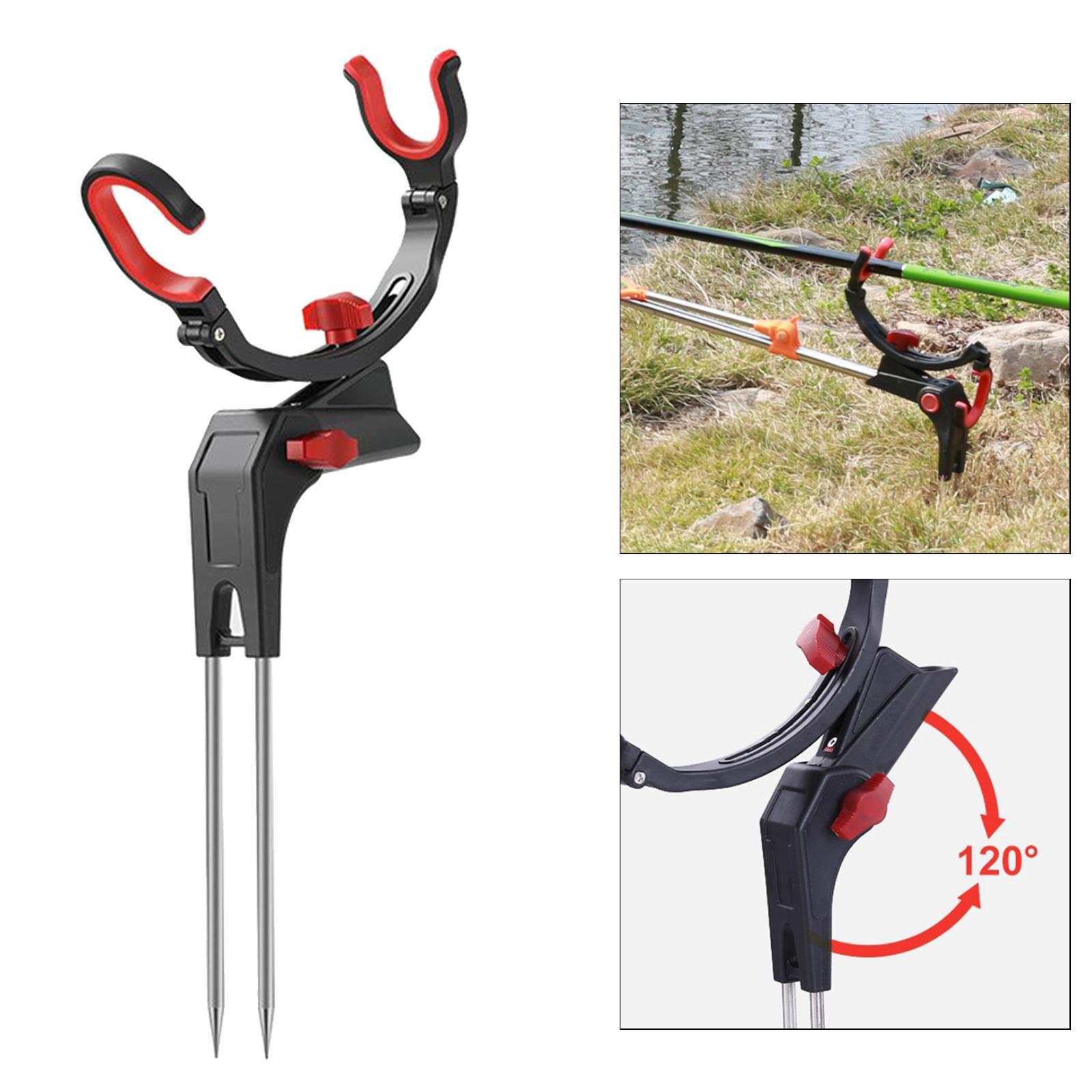 Fishing Rod Holders Ground Support Stand Fishing Pole Support Holder Single