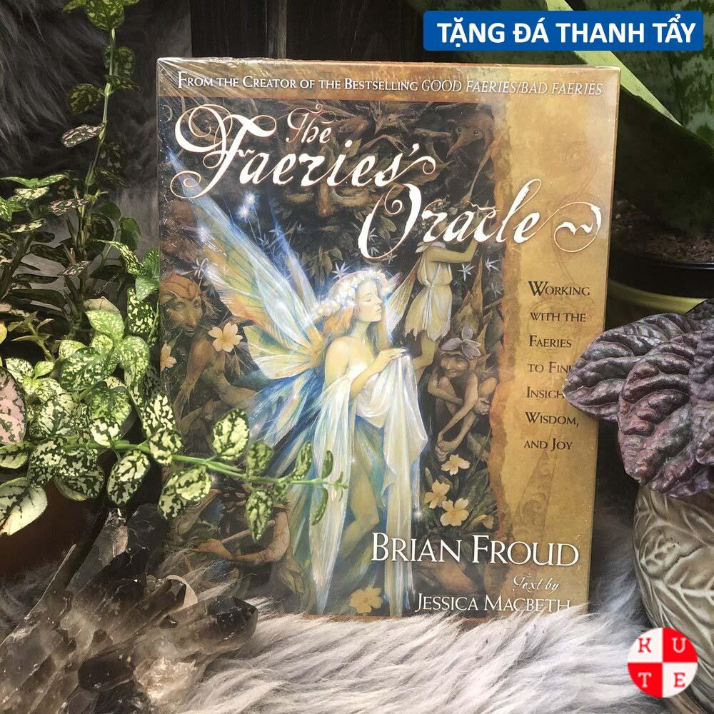 Bài Oracle The Faeries 66 Lá Bài Tặng Đá Thanh Tẩy