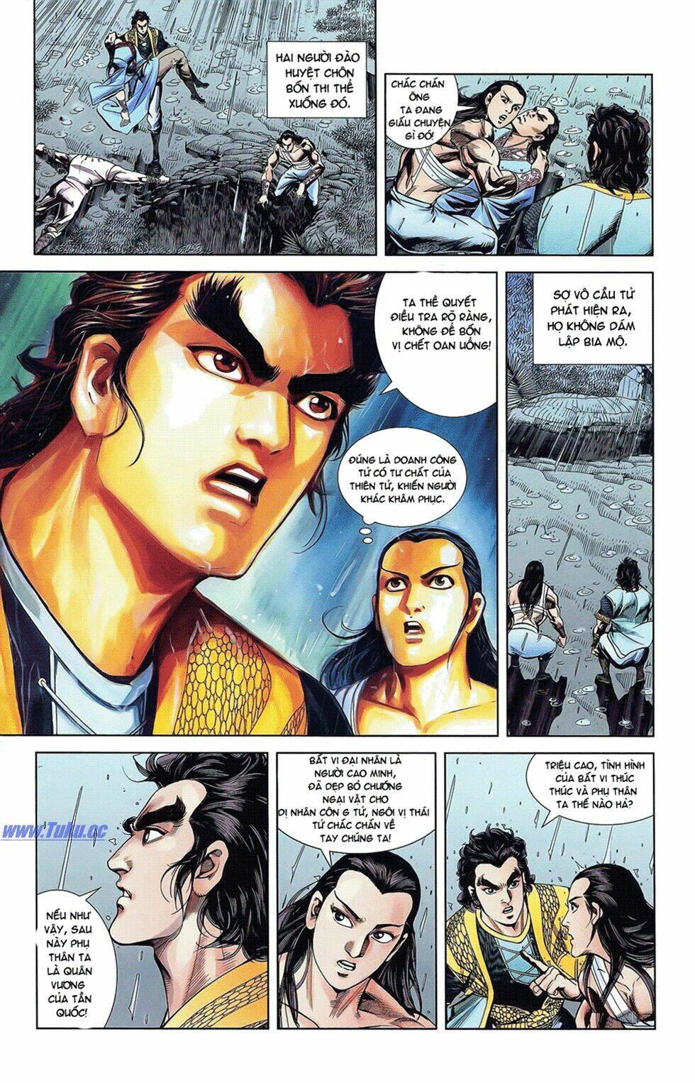 thiên tử truyền kỳ 2 - tần vương doanh chính chapter 18 9