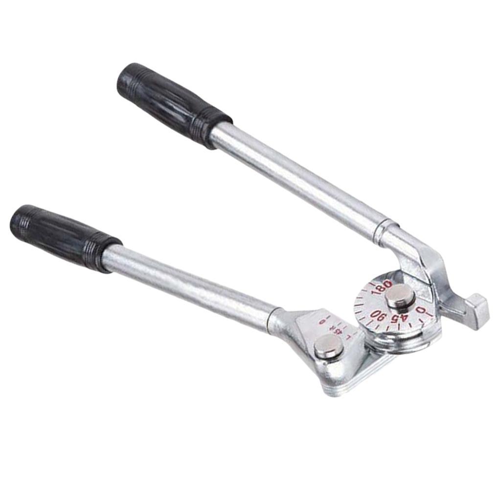 6mm 3-in-1 Tube Bender, Heavy Duty Aluminum Alloy Pipe Bending Tool, 180 Degree