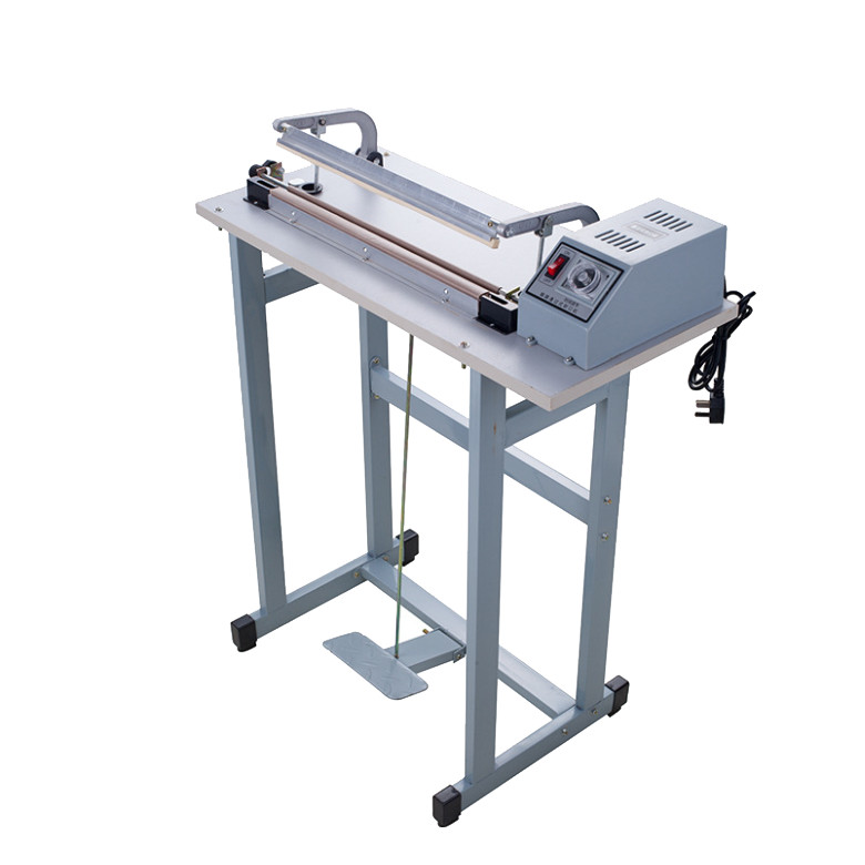 Máy hàn miệng túi dập chân FS01-60cm. Hàn được nhiều loại túi. Hàng chính hãng Thái Lan