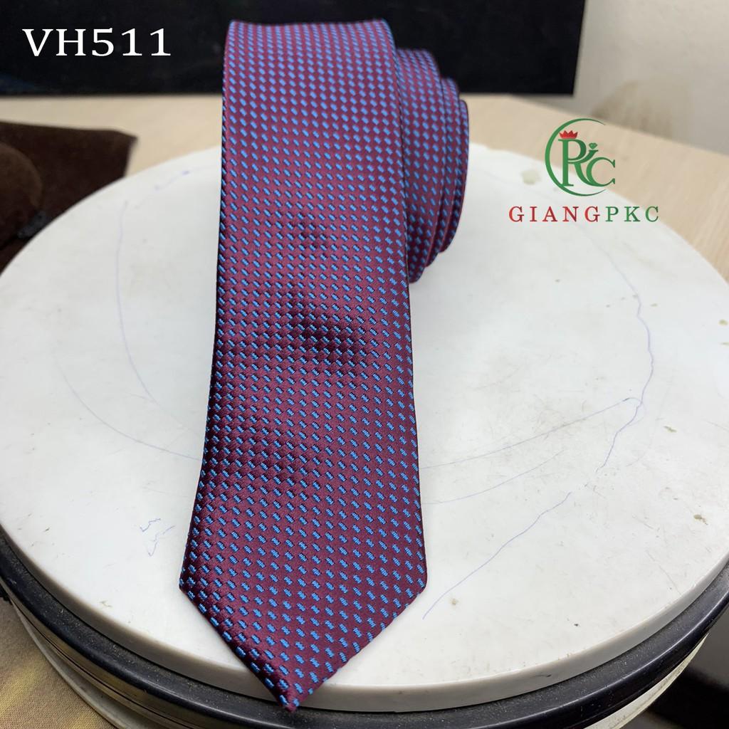 Cà vạt nam thanh niên bản 5cm tự thắt mẫu mã hàn quốc Giangpkc Vh511-519