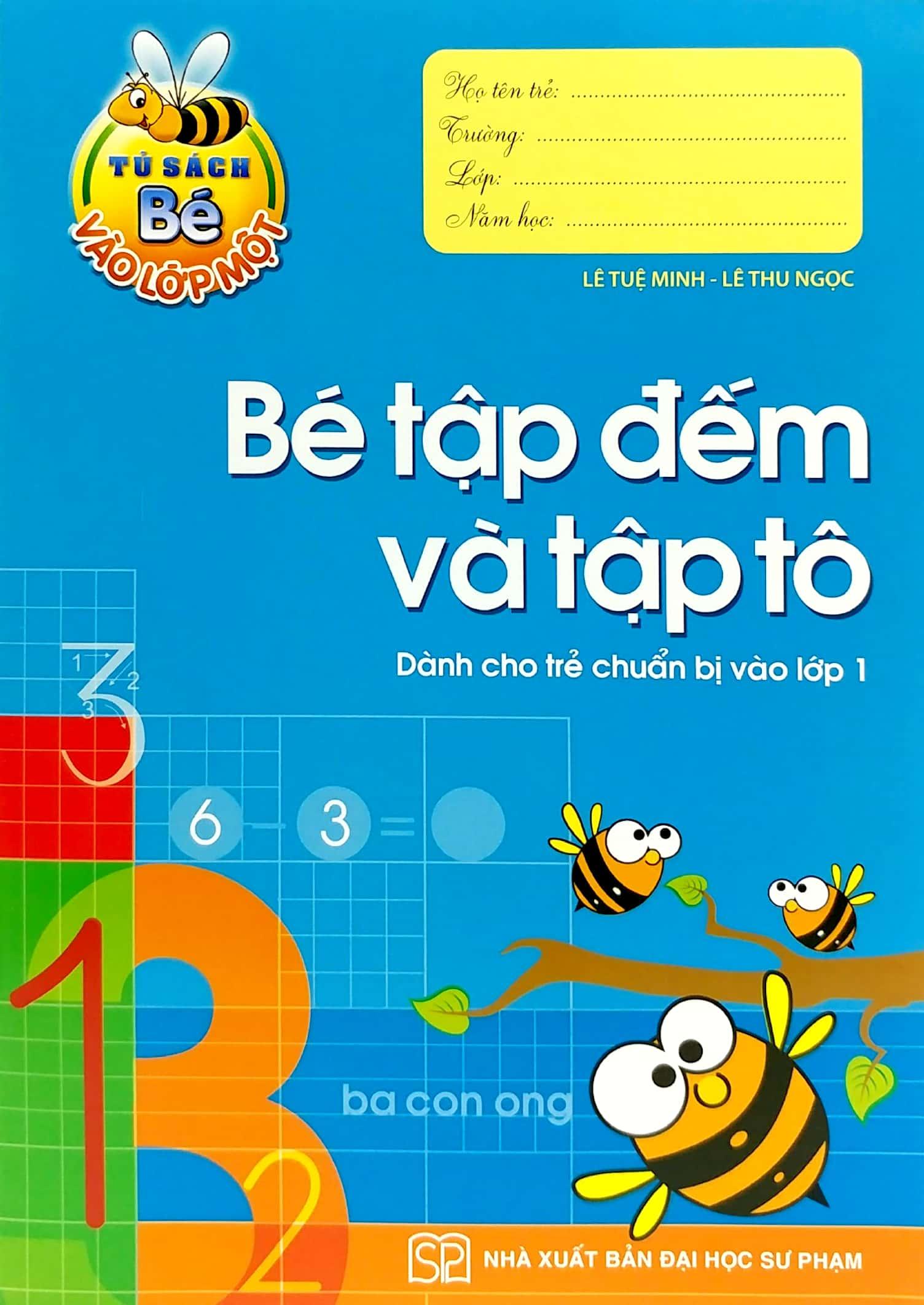 Bé vào lớp một ( Bộ túi 8 cuốn) - Tái Bản