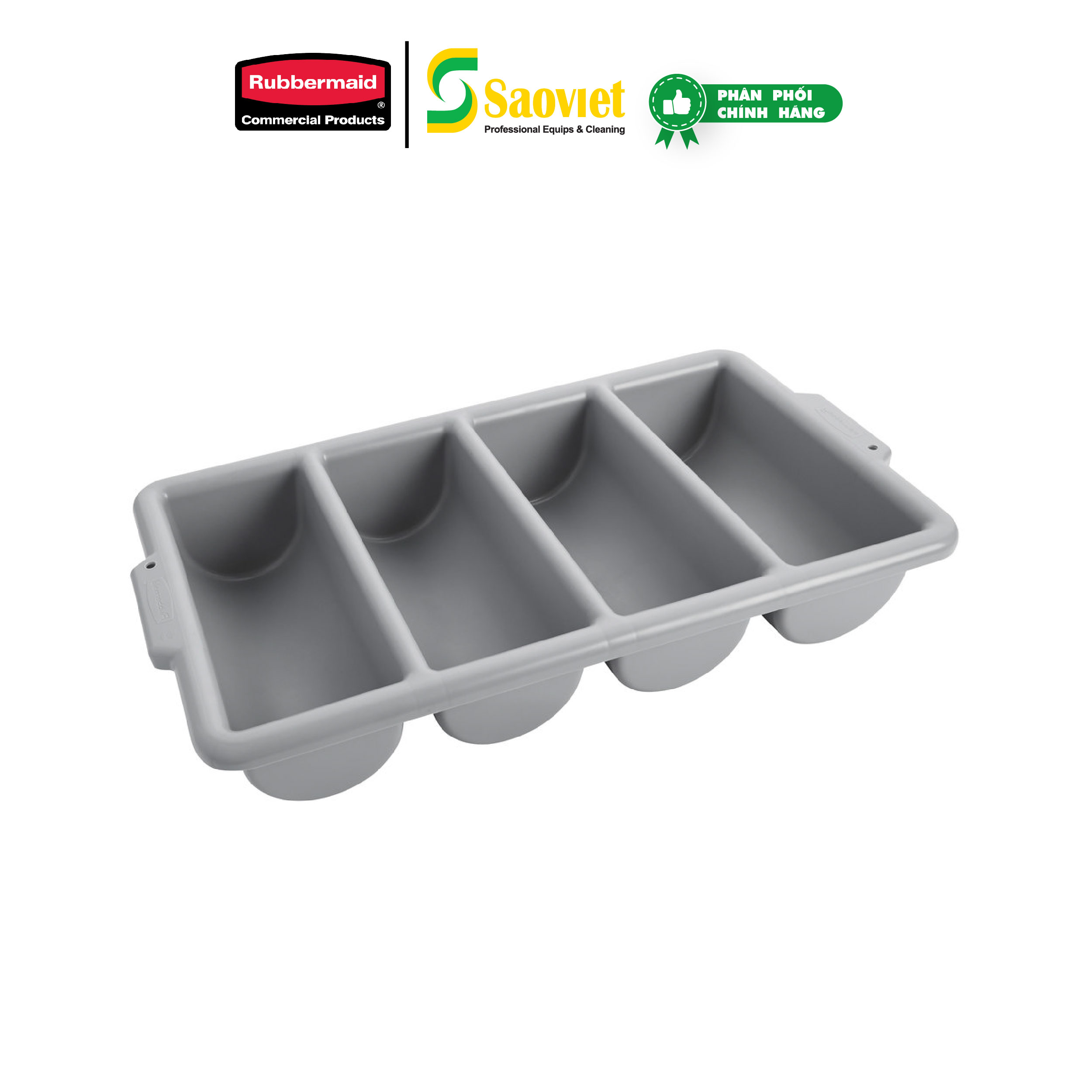 Khay Nhựa Đựng Dao Kéo RUBBERMAID (Chính Hãng) - FG336200GRAY | SAOVIETCO