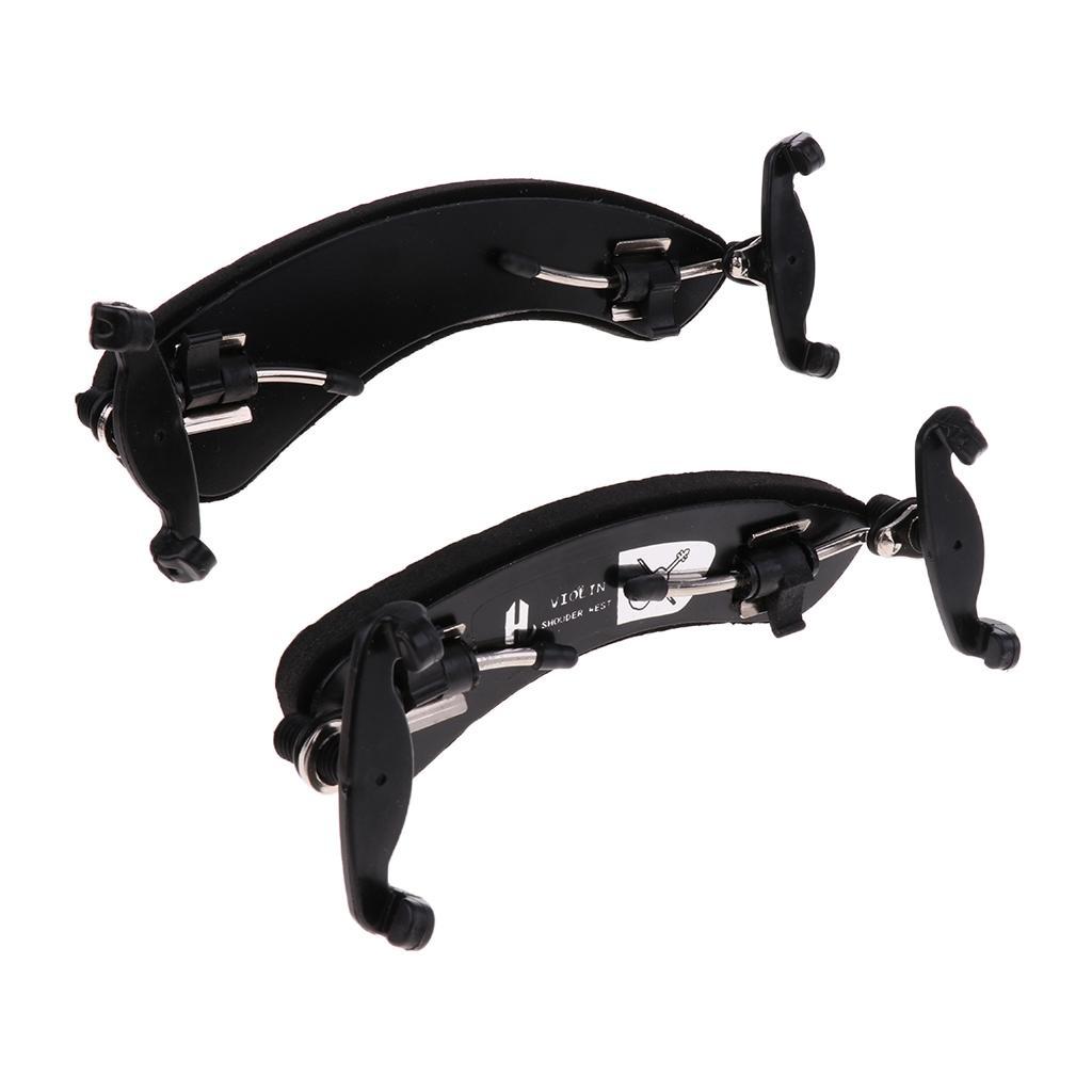 Adjustable Violin Fiddle Shoulder Rest Padding Support Holder Black #1