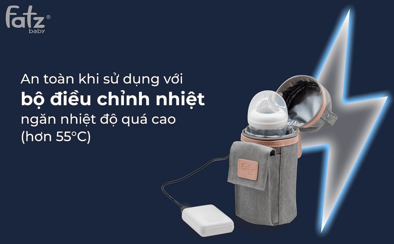 DỤNG CỤ HÂM SỮA CẦM TAY FATZ FATZBABY - READY 3 - FB3103SL Hàng chính hãng