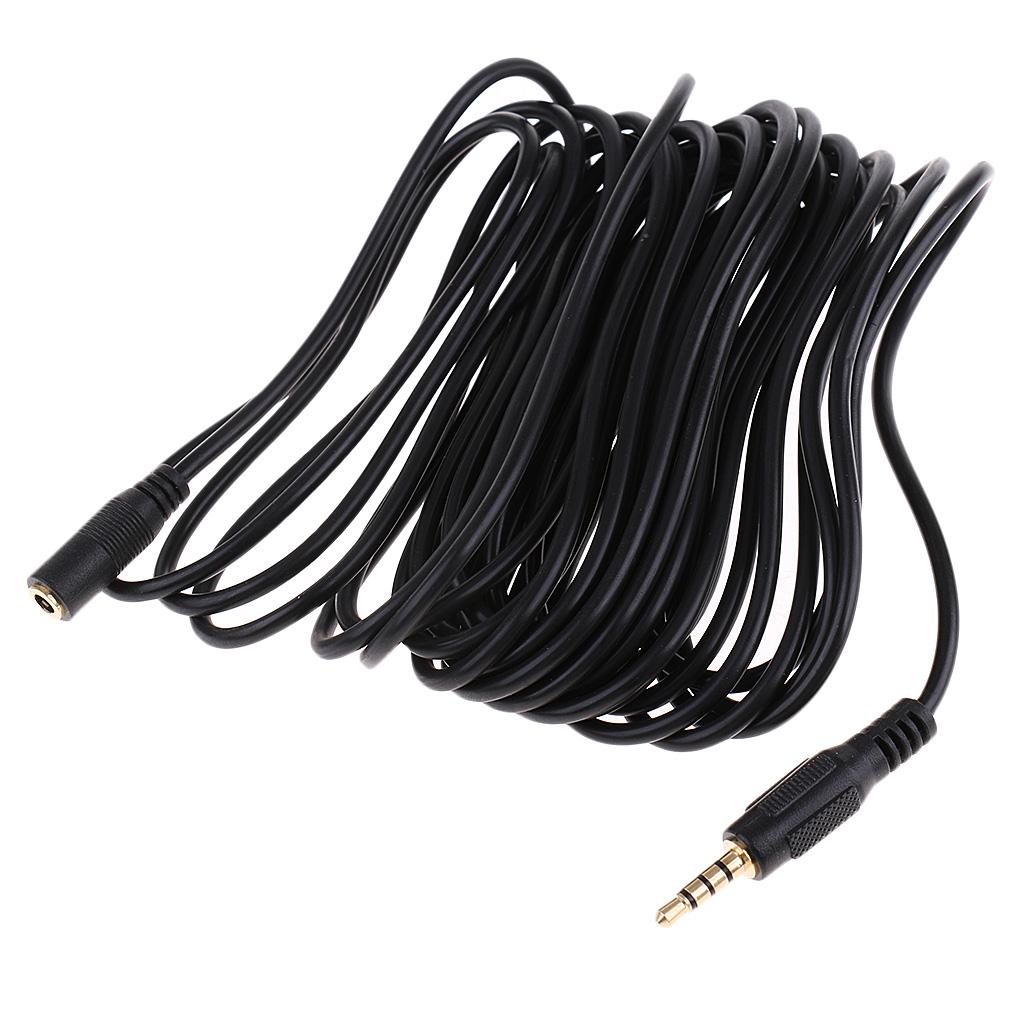 3x6m Extension Cable for Mobile Phone Smartphone Microphone Microphone Female to Male
