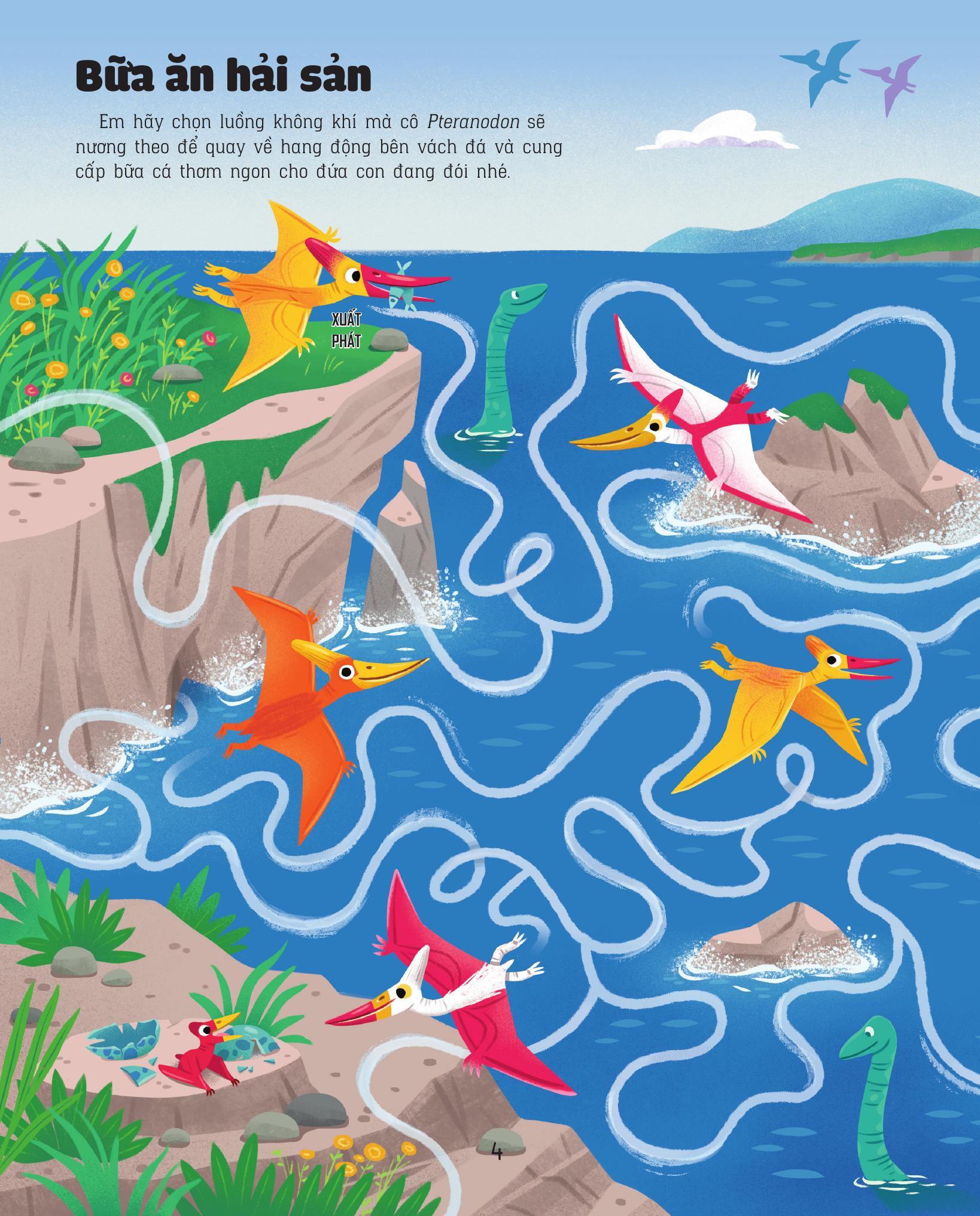 Sách - Giải Mã Mê Cung - Phát Triển IQ - Khủng Long