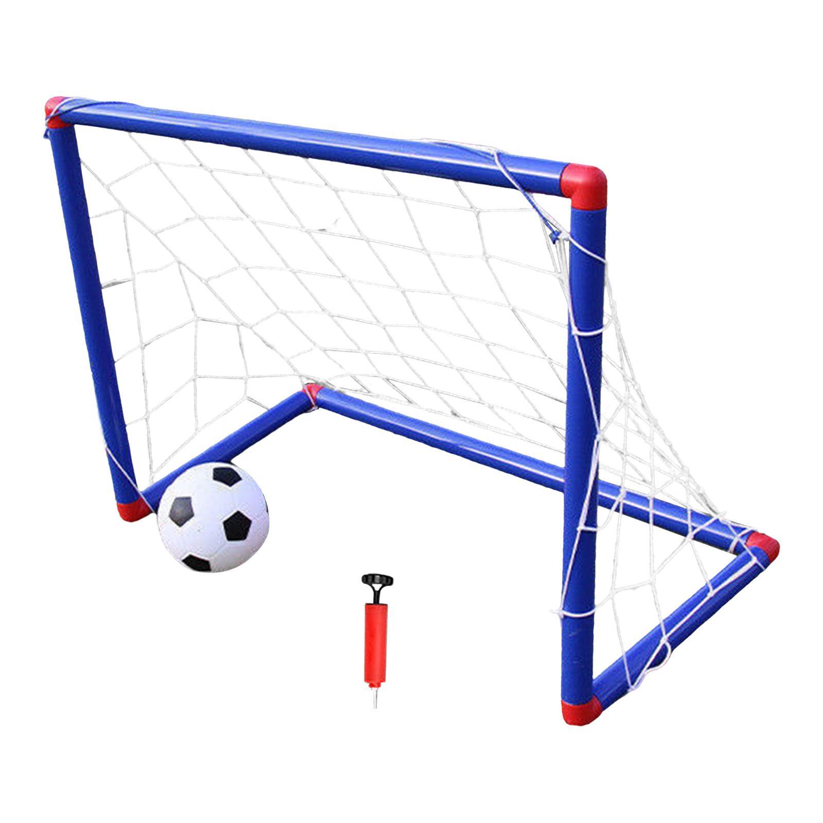 Kids Soccer Goals Soccer Nets Folding for Backyard Mini Playing Football Net