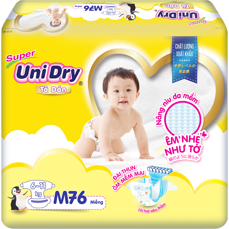 Tã Dán UniDry Super L24 (24 Miếng)