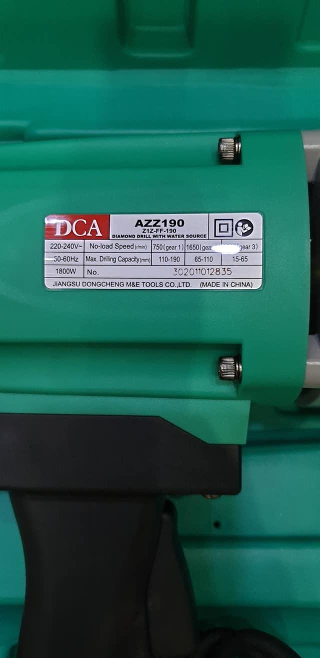 MÁY KHOAN ĐÁ 1800W DCA AZZ190 - HÀNG CHÍNH HÃNG