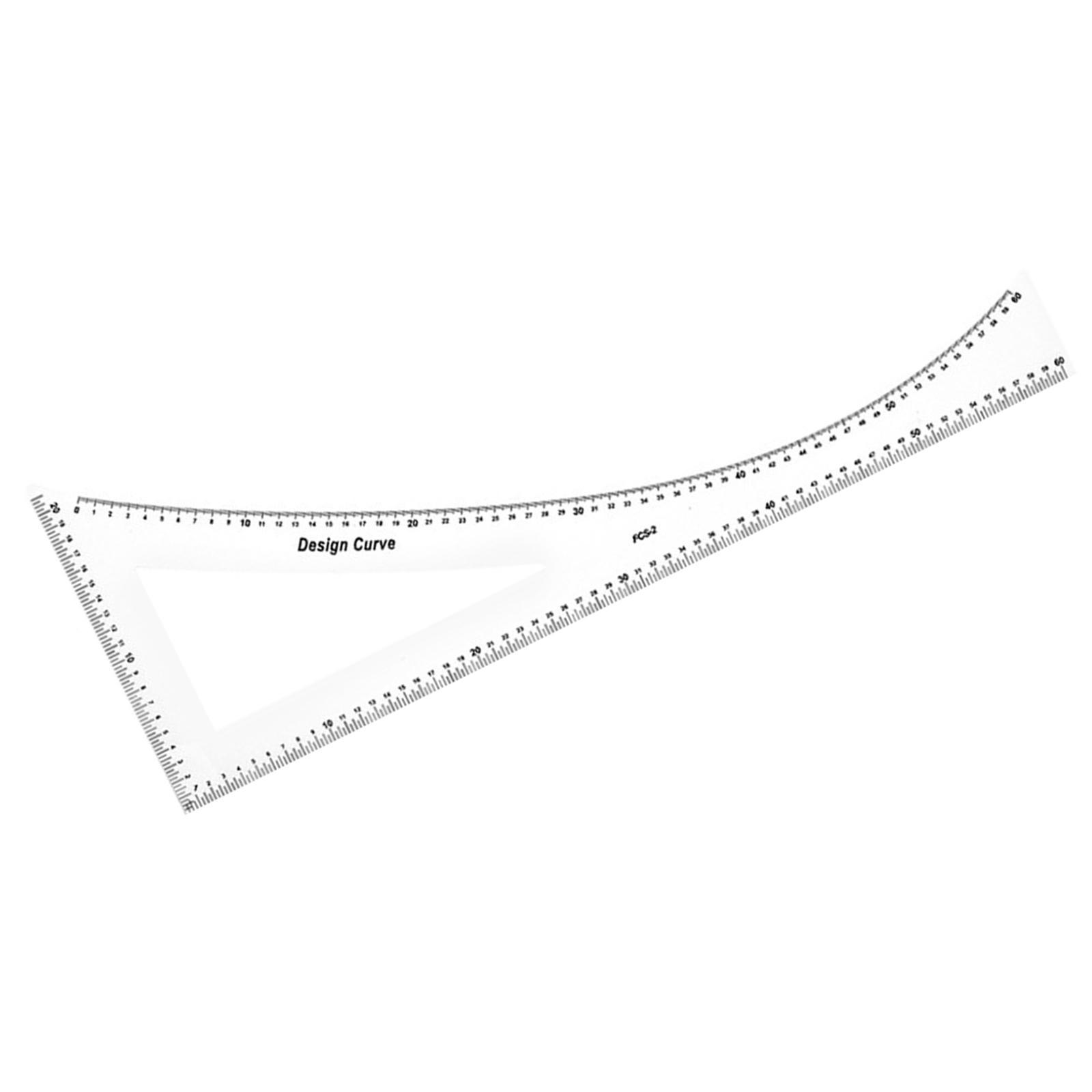 French Curve Ruler Tailor Tool Pattern Making Measure Clothing DIY Metric Design