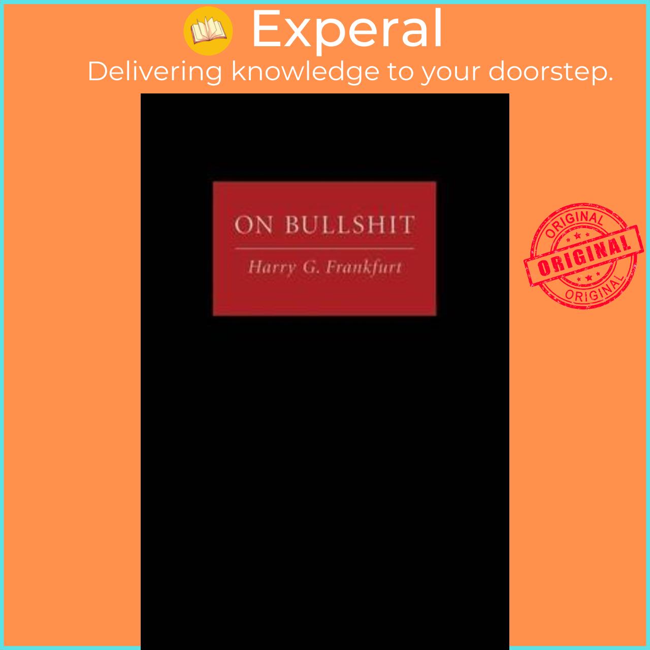 Sách - On Bullshit By Harry G. Frankfurt Us Edition, Hardcover