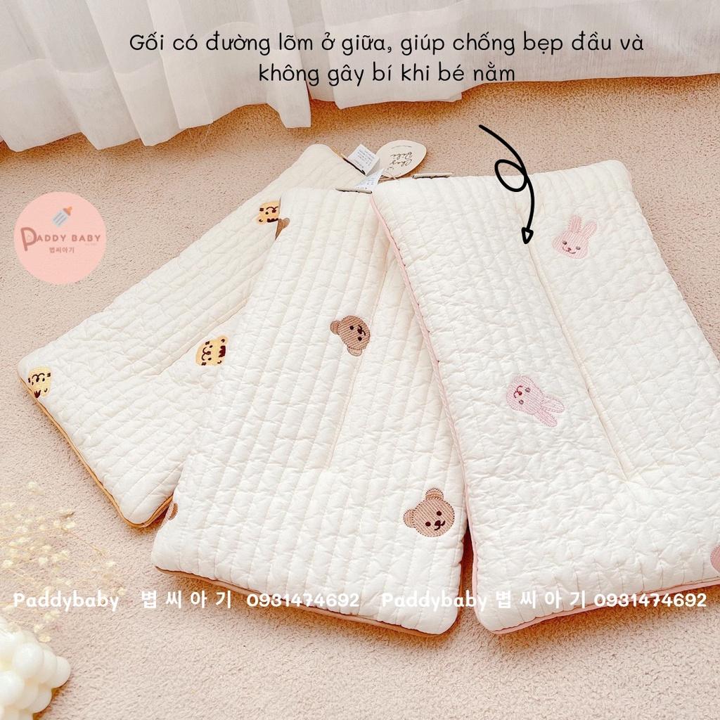 Gối nằm cho bé sơ sinh CHEZBEBE Hàn Quốc made in Korea