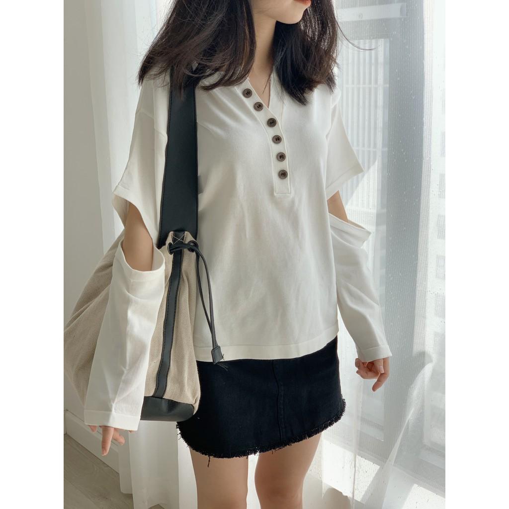 Áo cúc gỗ LEN49 1994closet