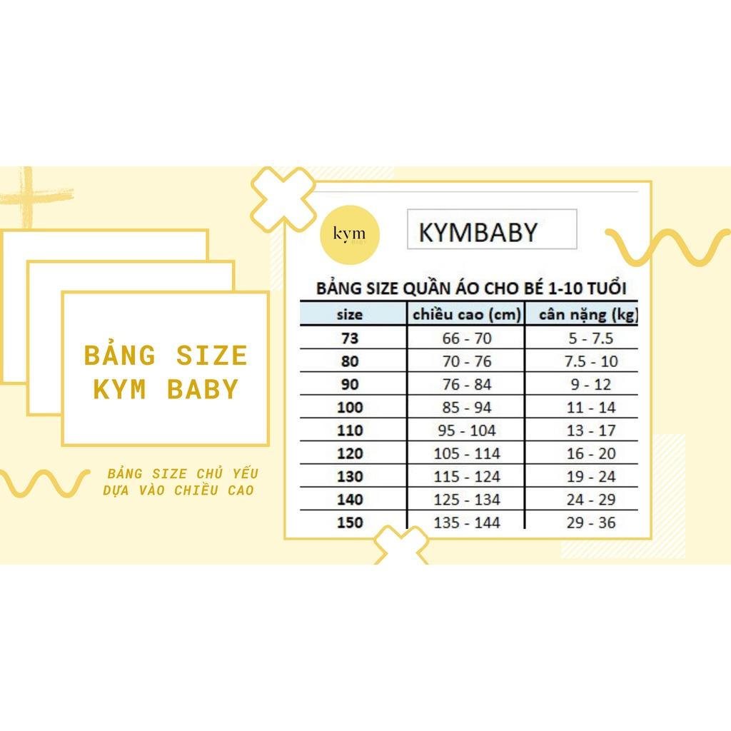 Áo thun basic đơn màu dễ thương cho bé A606