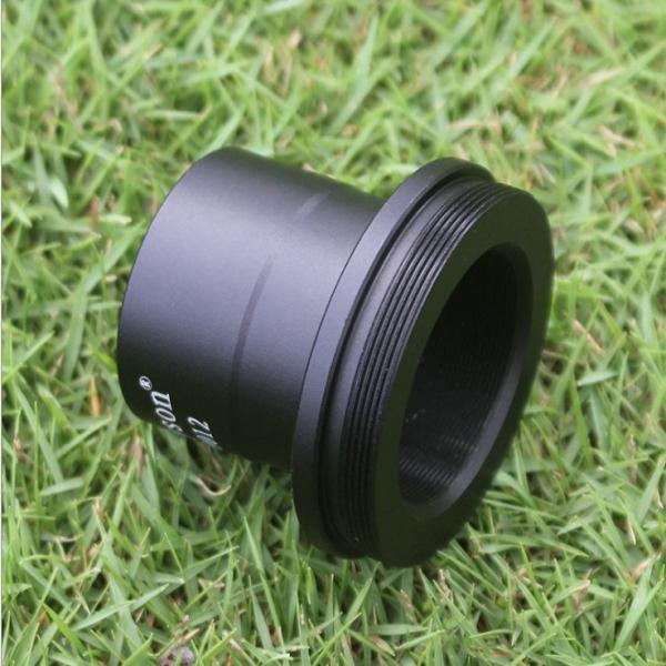 1.25" to T2 /1.25inch 31.7mm M42 DSLR SLR Adapter Mount for Telescope -Black