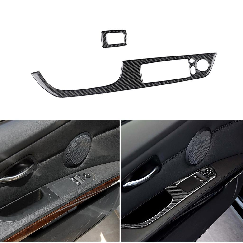 Door Window Switch Panel Cover Trim for E90 2005-2012
