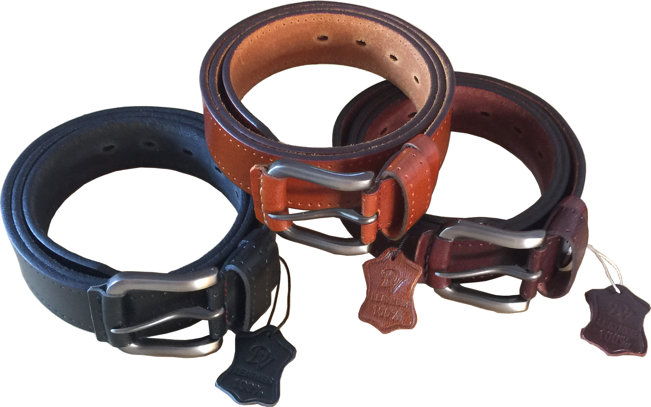 Thắt Lưng Nam Da BòThật Đầu Kim Nhiều Màu TLHN2023-2024-2025