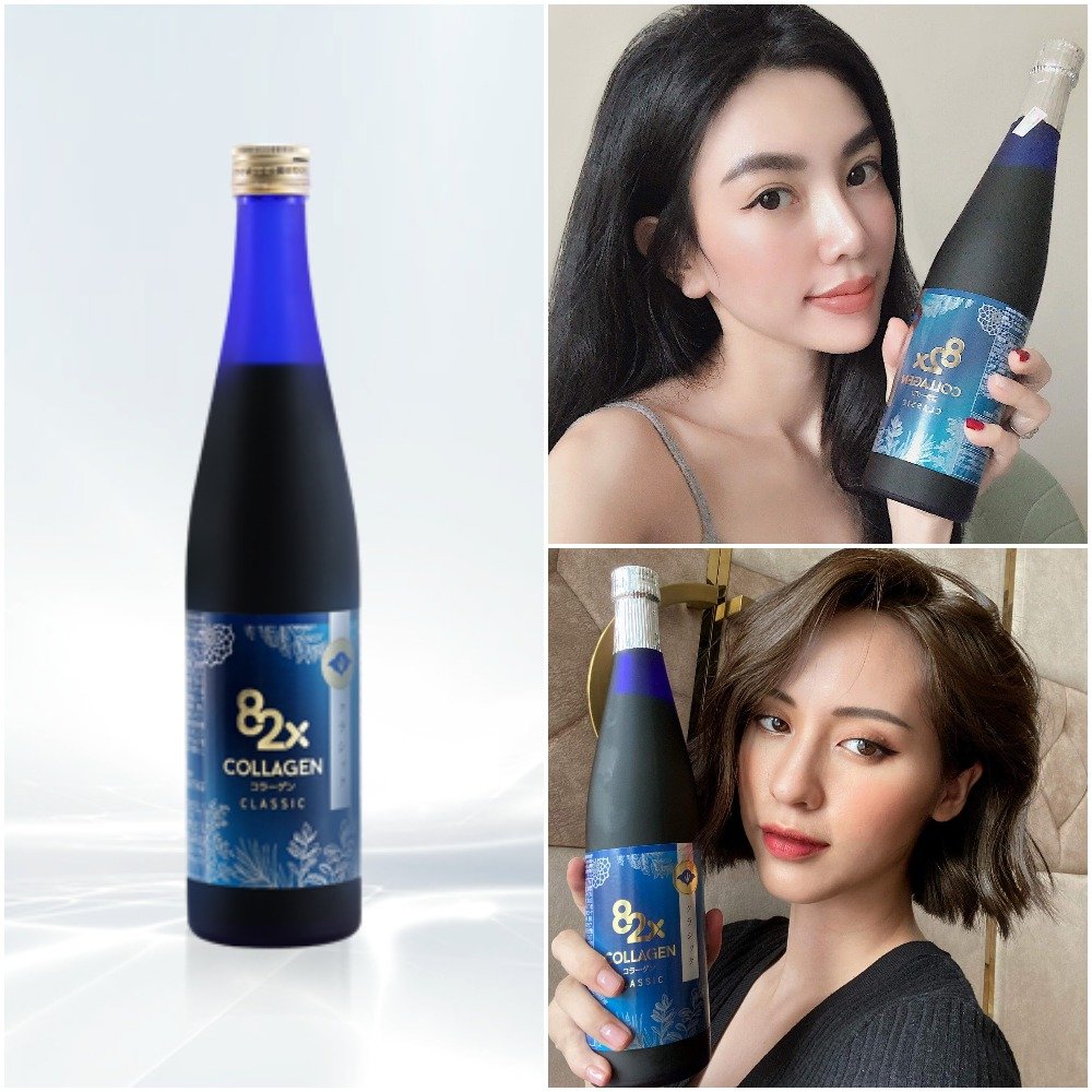 82X COLLAGEN CLASSIC Dạng Nước 120.000mg Collagen Peptide Từ Da Cá Ngừ Đại Dương- Nước Uống Đẹp Da Đến Từ Nhật Bản 500ml