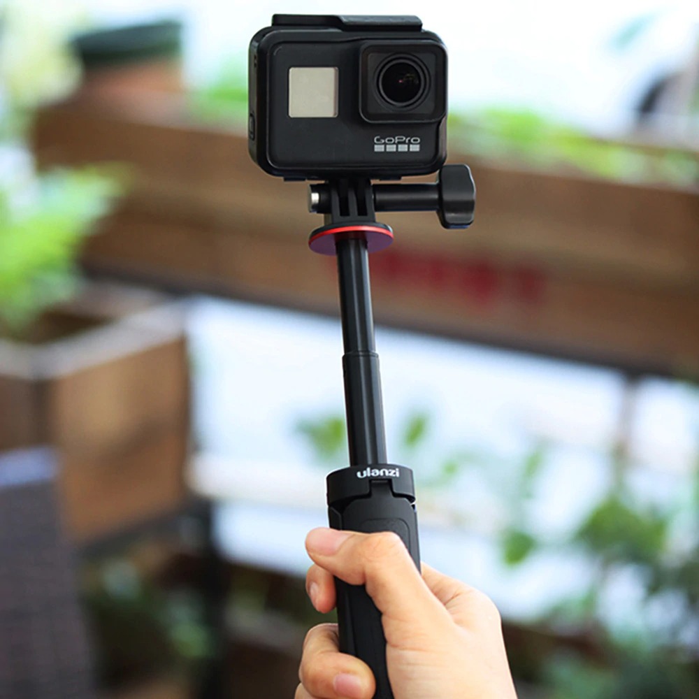 Ulanzi MT-09 - Tripod Tích Hợp Gậy Selfie Cho GoPro Và Action Camera - Hàng chính hãng