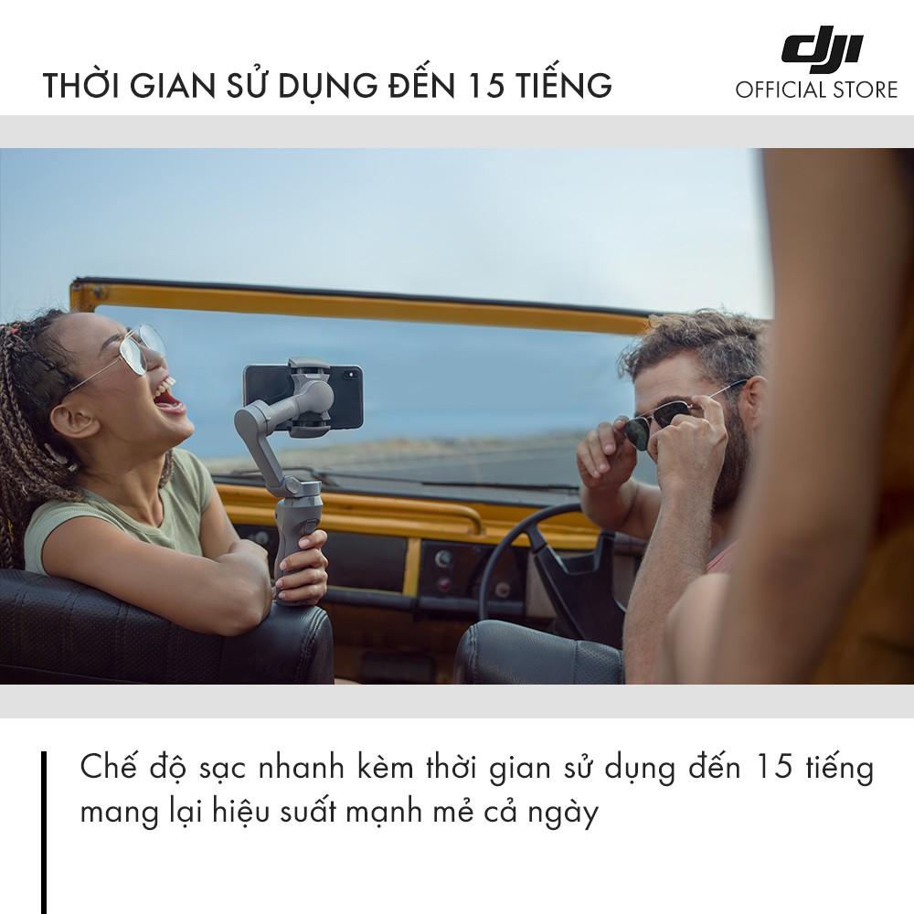 Tay cầm gimbal DJI Osmo Mobile 3 Combo chống rung điện thoại