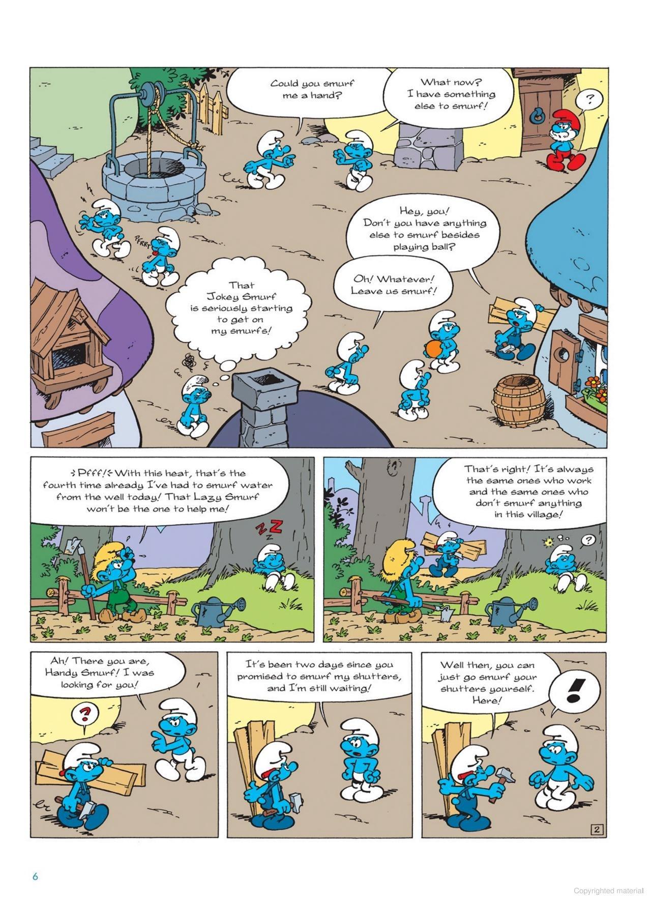 Sách ngoại văn: The Smurfs #22 - The Smurf Menace