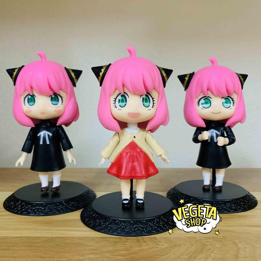 Mô hình Spy X Family Gia đình điệp viên - Mô hình Anya Loid Forger Yor Briar Becky Damian Emile Ewen - Cao 10~12cm