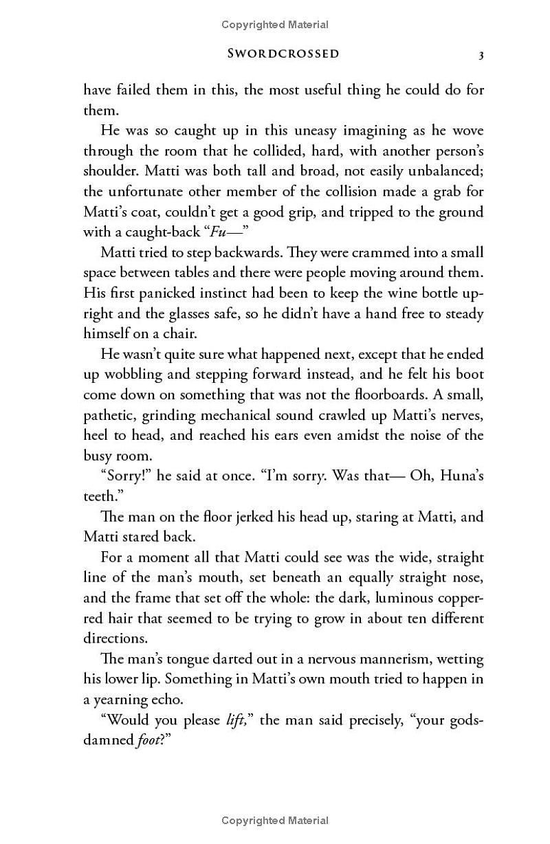 Sách ngoại văn: Swordcrossed