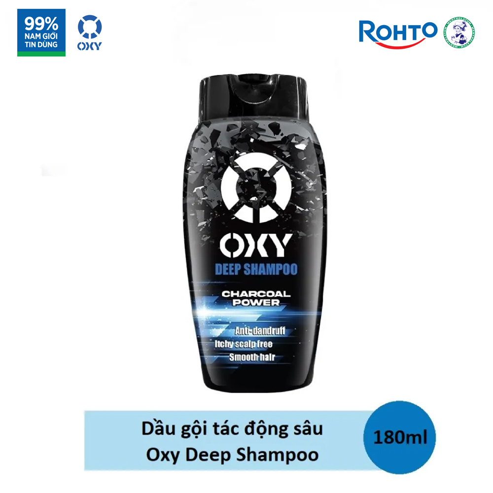 Dầu gội cho nam sạch sâu giảm ngứa Oxy Deep Shampoo