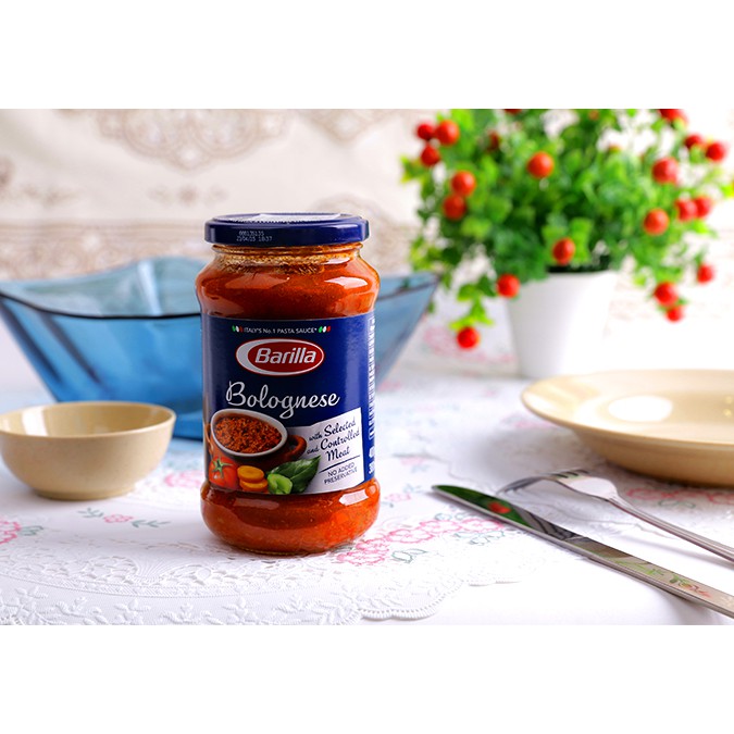Sốt Mì Ý Cà Chua Thịt Bò Bằm BARILLA BOLOGNESE 200g