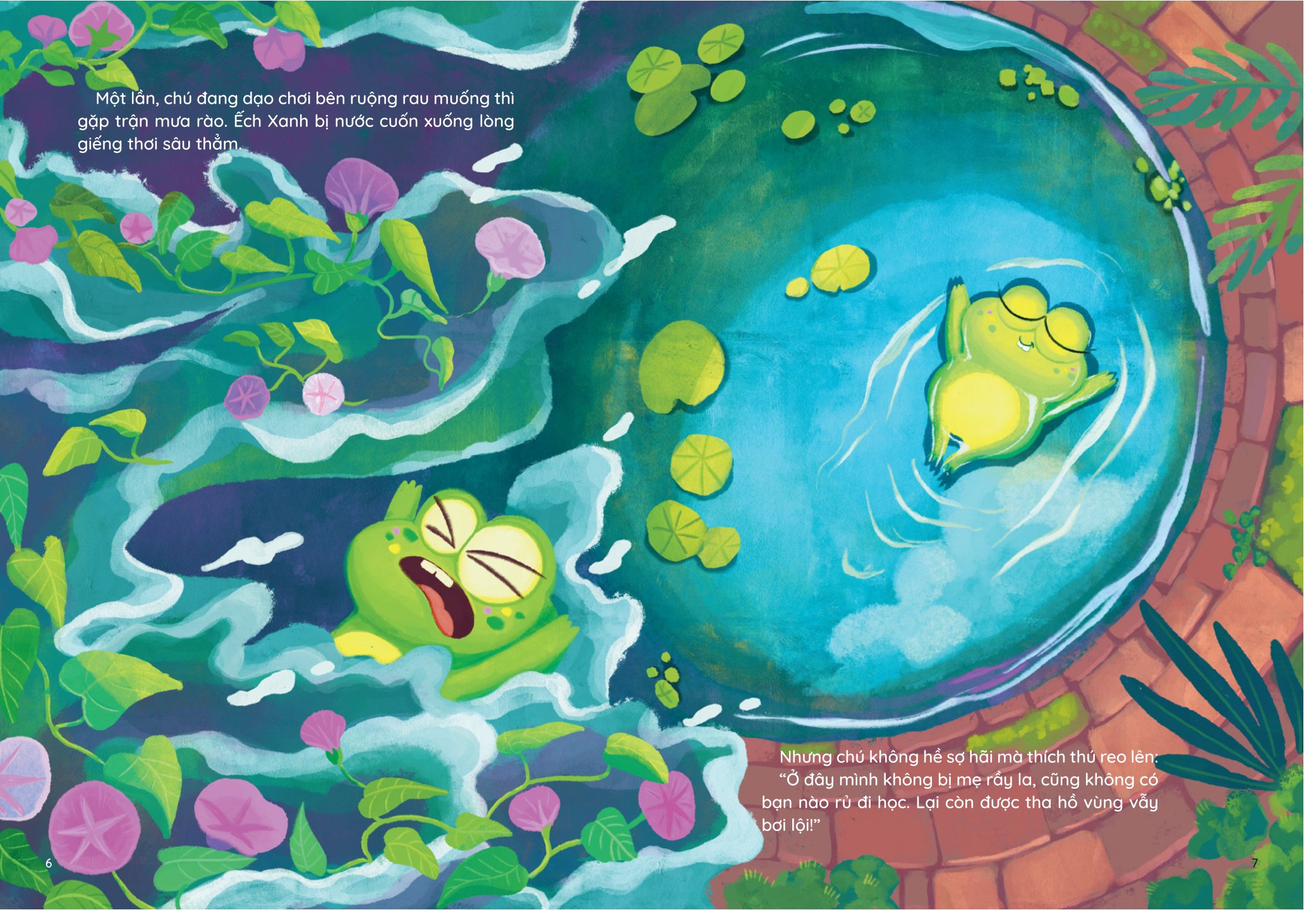 Sách Những Truyện Hay Viết Cho Thiếu Nhi - Phiên Bản Sách Tranh - Ếch Xanh Đi Học