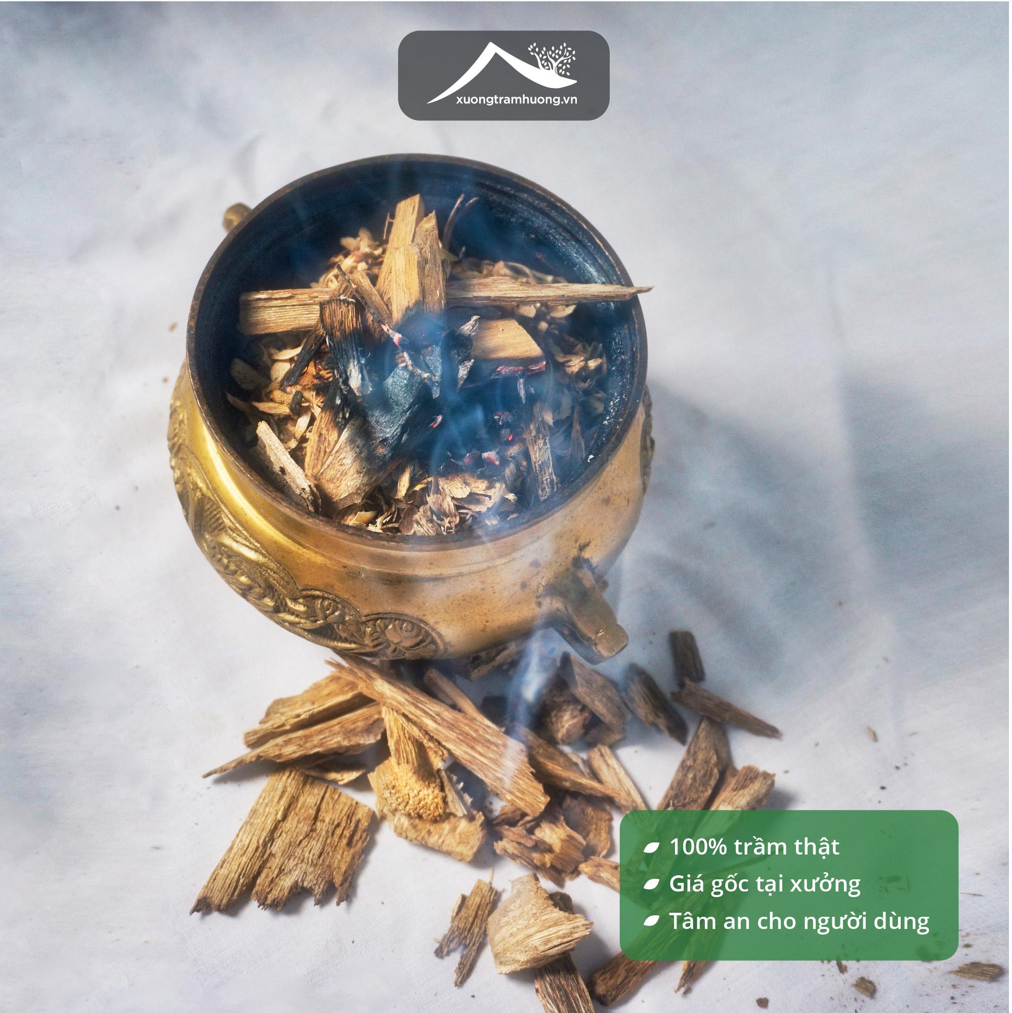 Trầm Hương miếng Sạch Cao Cấp Xưởng Trầm Hương Xông Nhà Tẩy Uế Tân Gia Khai Trương