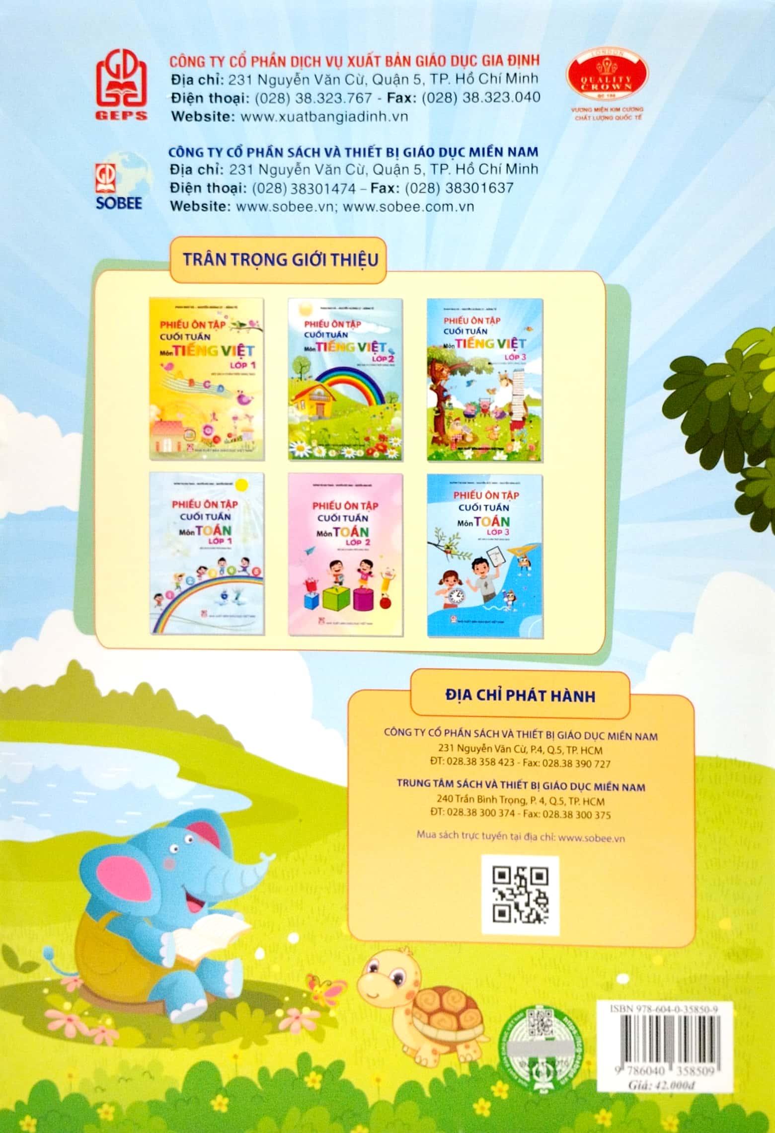 Phiếu Ôn Tập Cuối Tuần - Môn Tiếng Việt - Lớp 3 - Chân Trời Sáng Tạo