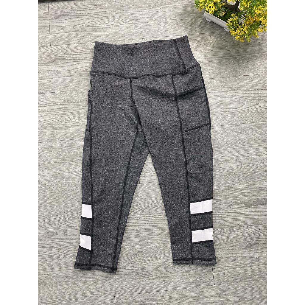 (FREE SHIP) Quần Legging Lửng TÚI PHỐI MÀU NỮ ,THỂ THAO TẬP GYM ,YOGA ..... Co Dãn 4 Chiều