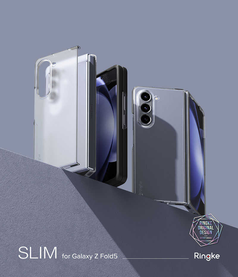 Ốp lưng dành cho Samsung Galaxy Z Fold 5 Ringke Slim - Hàng Chính Hãng